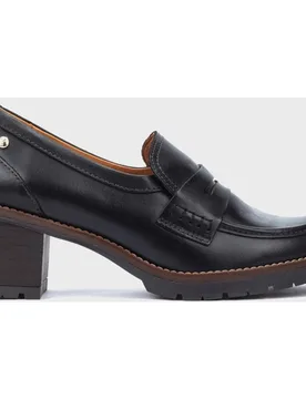Zapatos de tacón de mujer de piel con plantilla acolchada en color - Pikolinos - FashionsVida