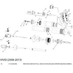 Rockshox Kit De Service Vivid 09-10