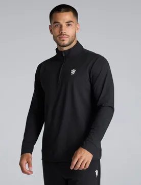 Manchester United x Golf Ultimate 365 Quarter-Zip Black S - Adidas - FashionsVida