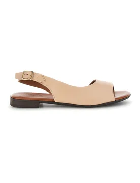 Sandali beige in pelle con cinturino 225110 36 - PITTARELLO LOOK - FashionsVida