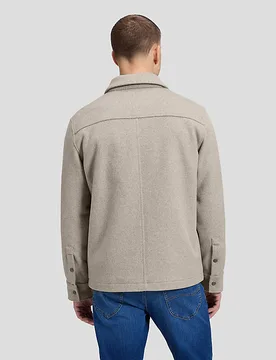 Relaxed Utility Wool Jacket Warm Gray Heather Größe XXL male - Lee - FashionsVida