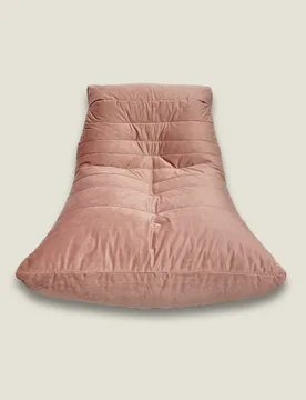 Kaikoo Velvet Beanbag Chair Pink - Kaikoo - FashionsVida