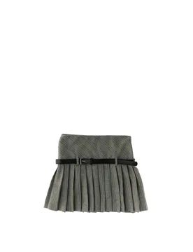 KOCCA Gonna a pieghe GRIGIO 12 - Kocca - FashionsVida