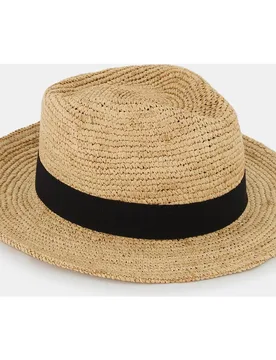 Sombrero ala ancha rafia - Emidio Tucci - FashionsVida