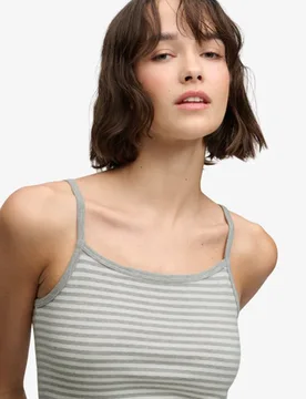 Superdry Damen Athletic Essentials Cami Schmale Passform Grey - Größe: 44 - 24.99 - FashionsVida