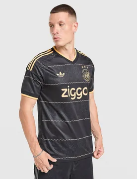 AJAX Amsterdam 26/27 Auswärtstrikot - Herren, Schwarz - male - Size: M - adidas Originals - FashionsVida