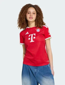 Maglia Home FC Bayern MÃ¼nchen 26/27 M Better Scarlet / White - Adidas - FashionsVida