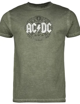 T-Shirt - Black Ice - S bis 4XL - für Männer - Größe XL - grün - EMP exklusives Merchandise! - Männer - male - AC/DC - FashionsVida