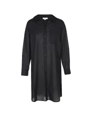 Camisa larga de mujer Marsella negro S