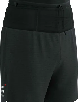 Short léger et respirant - Trail Racing Overshort M Black - Taille S - Noir - Compressport - FashionsVida