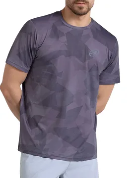 Marel Short Sleeve T-shirt Asphalt XL - Bullpadel - FashionsVida