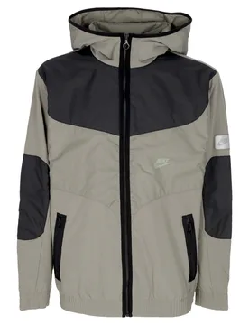 Giacca a Vento Uomo Sportswear Air Max Woven Jacket Dark Stucco/dark Stucco/black - Nike - FashionsVida