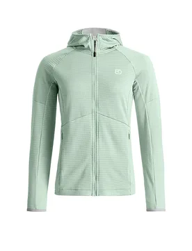 Giacca in pile da donna Light Grid verde chiaro M - Ortovox - FashionsVida