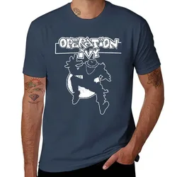 Operation ivy logo ska man guy official merch game T-Shirt Plus Size Simple Casual Top