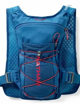 Gilet Idratazione Quick Start 3.0 6l Electric Blue / Ribbon Red One Size - Nathan - FashionsVida