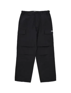 Pantalone Lungo Uomo Big Timer Cargo Pant Washed Black - OBEY - FashionsVida