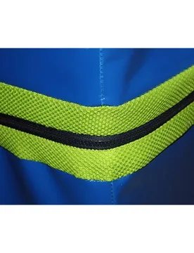 Zone D´atterrissage De Saut En Hauteur Renforcée Avec Revêtement Ignifuge Blue / Yellow 300 x 200 x 40 cm - Softee - FashionsVida