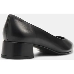 Zapatos de salón de mujer rose de piel de vacuno
