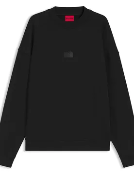Hugo Sweat-shirt Delast 10273008 01 Black L - Hugo Boss - FashionsVida