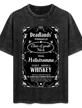 Hellstromme Secret Formula Whiskey T-Shirt Festival Party Tee Top - Aliexpress - FashionsVida
