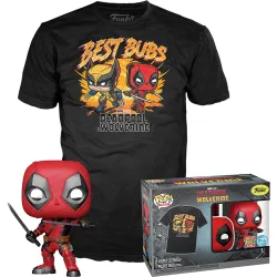 Set Camiseta Pop & Tee Deadpool Marvel