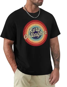 Rory Gallagher - Retro Circle Vintage8 T-Shirt Big Size Daily Wear T-Shirt - Aliexpress - FashionsVida