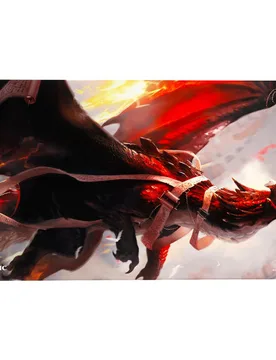 MTG Secrets of Strixhaven Shiny Playmat - Lorehold, the Historian - Gamegenic - FashionsVida