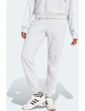 Pantalón de mujer Essentials French Terry Cuffed 3 bandas - Adidas - FashionsVida