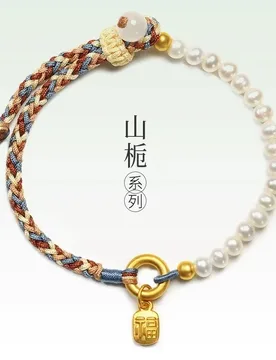 New Chinese Style Handmade Braided Unique Lucky Charm Pearl Bracelet Horse Year Gift Jewelry for Women - Aliexpress - FashionsVida