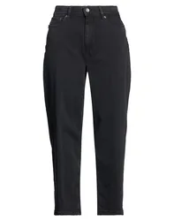 Jeanshose Damen Schwarz 31W-34L Damen