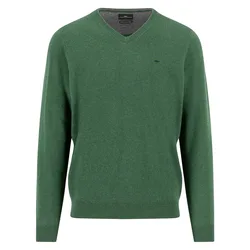 Maglione Con Scollo A V 151801 Dark Leaf XL