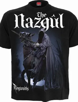 T-Shirt - The Nazgul - Ringwraiths - S bis 4XL - für Männer - Größe S - schwarz - Lizenzierter Fanartikel - Männer - male - Der Herr der Ringe - FashionsVida
