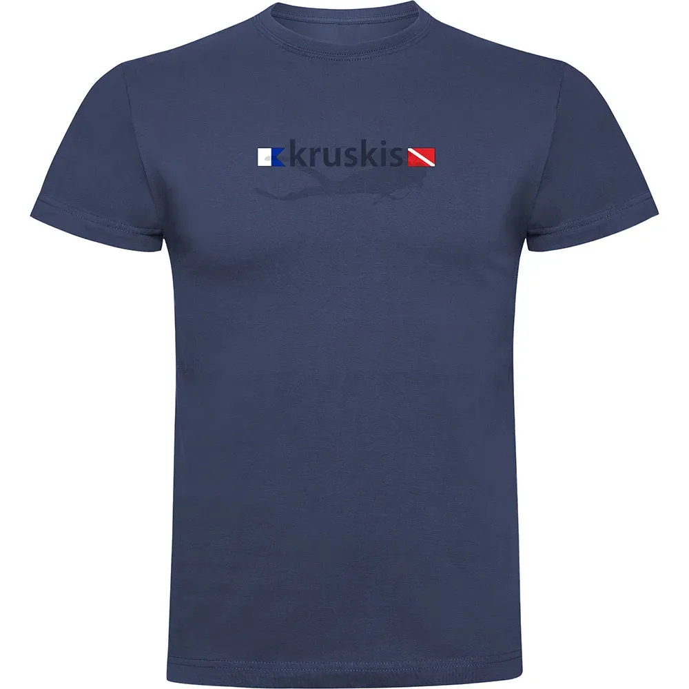 Maglietta A Maniche Corte Diver Flags - Kruskis - FashionsVida