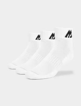 Er-Pack Viertelsocken - Damen, Weiss - female - Size: 9-12UK - MONTIREX - FashionsVida