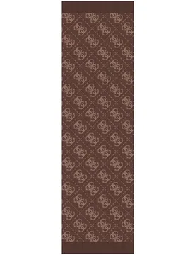 Pañuelo jacquard con monogram de logo de mujer - Guess - FashionsVida