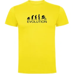 Maglietta A Maniche Corte Evolution Mtb Yellow