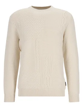 Barbour Casey Crew Whisper male - L - FashionsVida