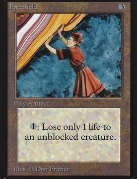 Forcefield (Not Tournament Legal) International Edition - Magic: The Gathering - FashionsVida