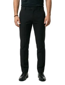 Pantalons De Costume Liam Flex O Slim Fit Black 90 - Selected - FashionsVida