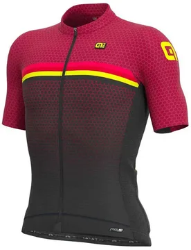 Maglia A Maniche Corte Pr-s Bridge Bordeaux - Ale - FashionsVida