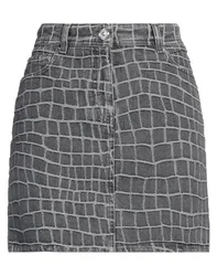 Falda vaquera Mujer Gris 32,38,40 Mujer