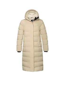 SCHÖFFEL Damen Wintermantel Vindave Down Hoodie creme 42 W - Schöffel - FashionsVida