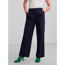 Pantaloni A Vita Alta Bossy Wide Leg Sky Captain / Aop Pinstripe M