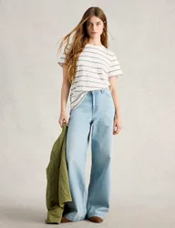 Pure Cotton T-Shirt White Mix female