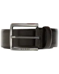 Cintura Not Adjustable & Not Reversible H35 Uomo Marrone in Vera Pelle con Fibbia