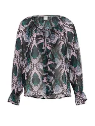 Bluse VIVA dunkelblau 36 Damen