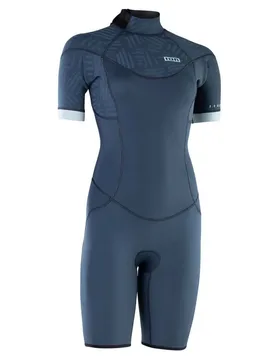 Shorty à Manches Courtes Avec Fermeture éclair Au Dos Element 2/2 Mm Steel / Blue XS - Ion - FashionsVida
