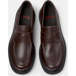 Mocasines de hombre norman de piel