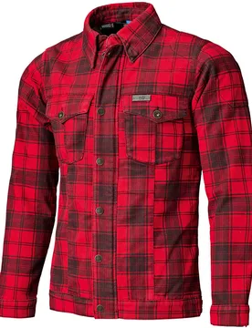 Camicia Moto Woodland Nero Rosso taglia 5XL - Held - FashionsVida