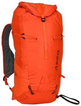 Sac à dos de ski de randonnée et d'alpinisme 4 saisons - Firecrest 38 Red Clay - Taille M/L - Orange - Blue Ice - FashionsVida